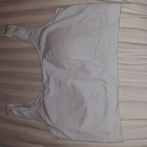 Jockey Ribbed Round Neck Lightly Padded Sports Bra